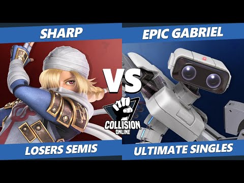 Collision Online Ultimate Losers Semis - 24i | Epic_Gabriel (ROB) Vs. NEST | Sharp (Sheik) SSBU