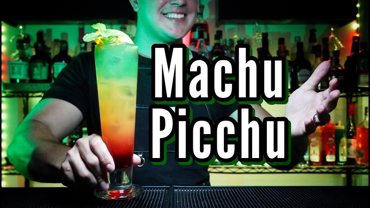 🇵🇪 Cocktail Machu Picchu 🍊 La bebida peruana + 