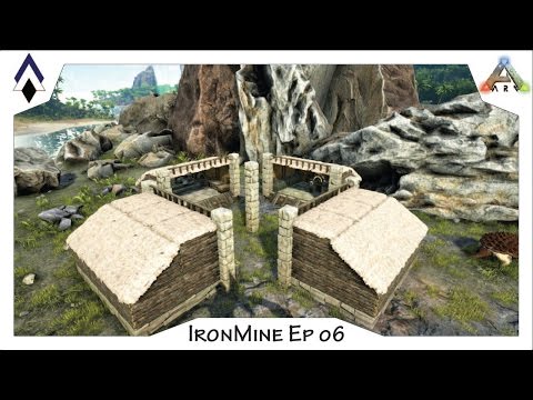 ARK IronMine Ep 06: The Cove Base 2.0 (PVE Modular base design)
