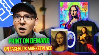 How To Start Print On Demand On Facebook Marketplace Using FREE Images