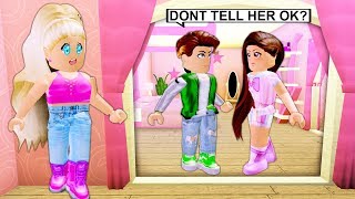 I Spent 24 Hours In My HATERS Mansion And My BOYFRIEND Was There... (Roblox)