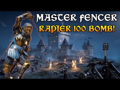 The Rapier Pokes Them All! Chivalry 2 PC Gameplay First Person FENCING!