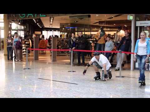 Freestyle Inline Battle 2013 - Žilina ★ FUN BATTLE #04 - Ingrid VS Petr