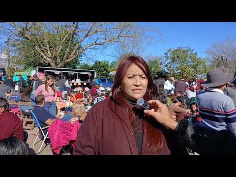 Graciela Gonzalez intendente de Berón de en la XVI° Fiesta del Cordero Lomeño 9 de agosto 2026