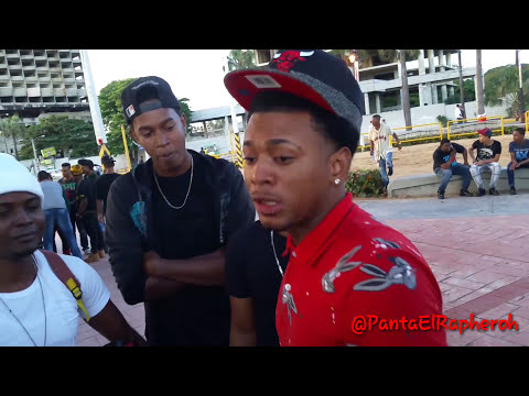 Panta El Rapheroh Vs Adicto Danger - Batalla de Freestyle (En Guibia 2017)