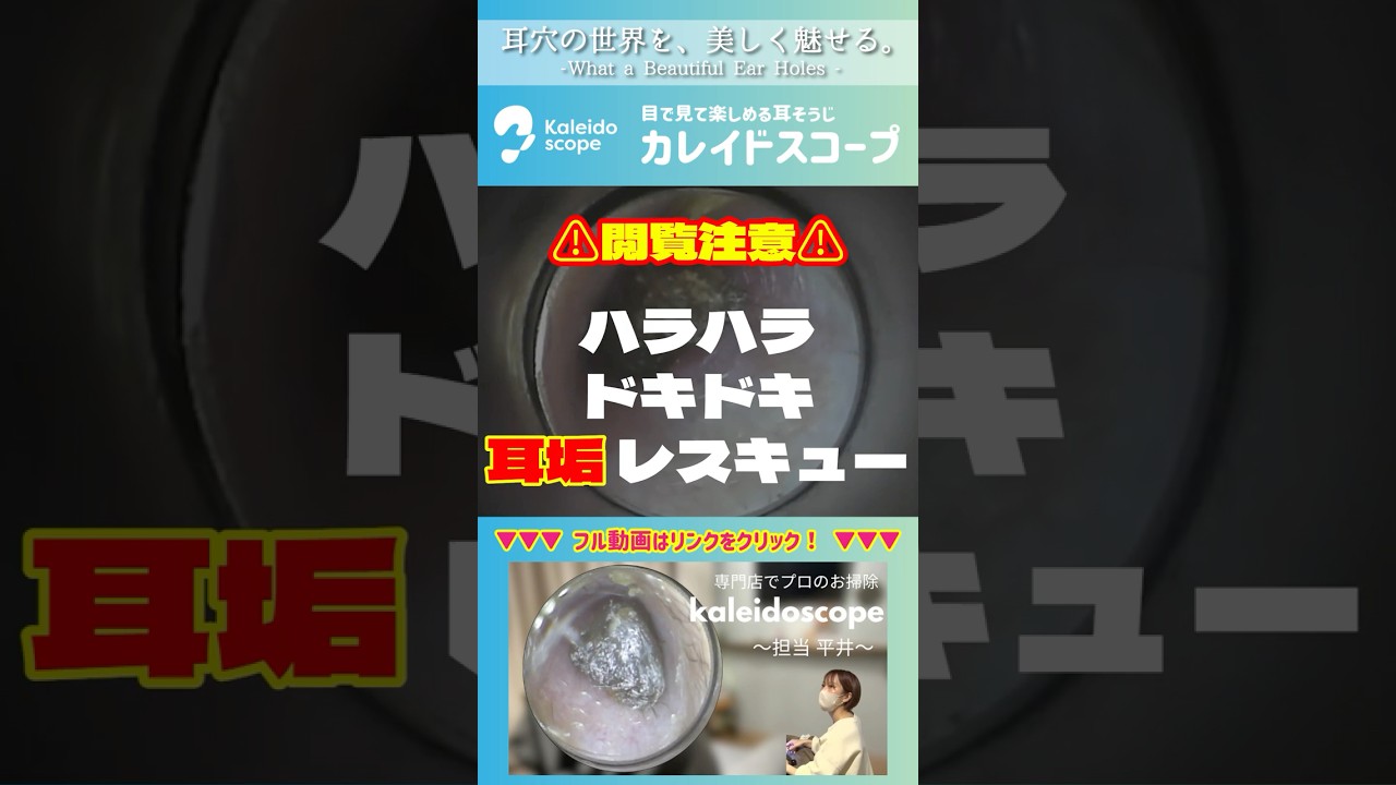 【閲覧注意】ハラハラドキドキ耳垢レスキュー