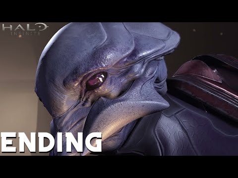 HALO INFINITE Campaign Walkthrough Gameplay Part 17 -  FINAL BOSS / ENDING (FULL GAME)