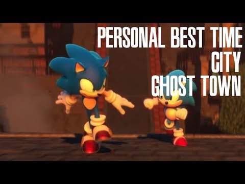 Sonic Forces | Personal Best: City - Ghost Town (0'52"81)