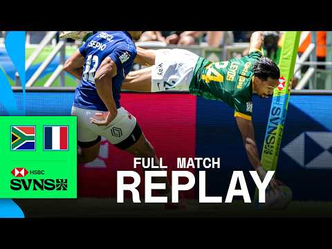AMAZING clash for the Final 🙌 | South Africa v France | HSBC SVNS Cape Town 2025 | Full Match Replay