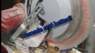 repaired my 12" Chicago electric harbor freight miter saw!
