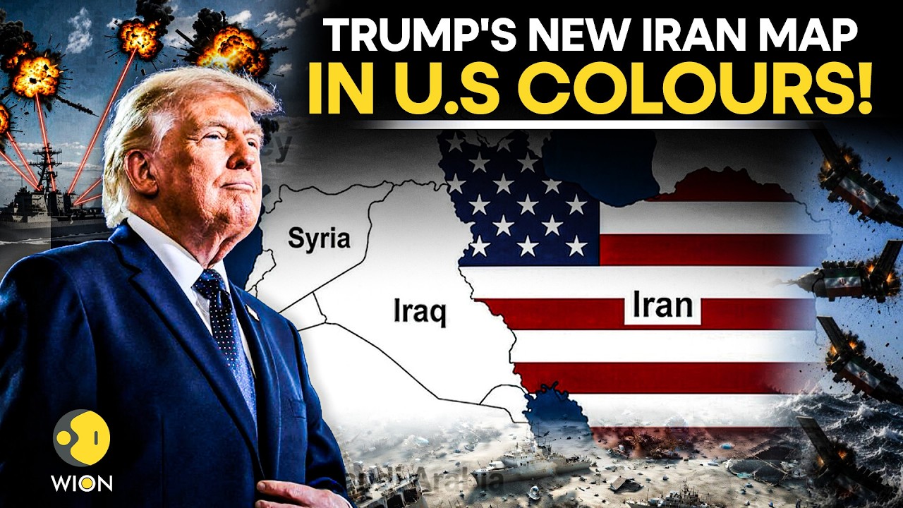 'United States of the Middle East?' Trump’s New Iran Map Goes VIRAL | WION Originals
