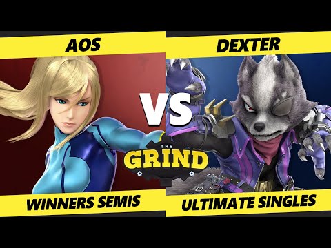The Grind 165 Winners Semis - AoS (ZSS) Vs. Dexter (Wolf) Smash Ultimate - SSBU