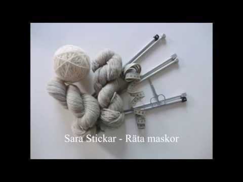 Sara Stickar - Räta maskor