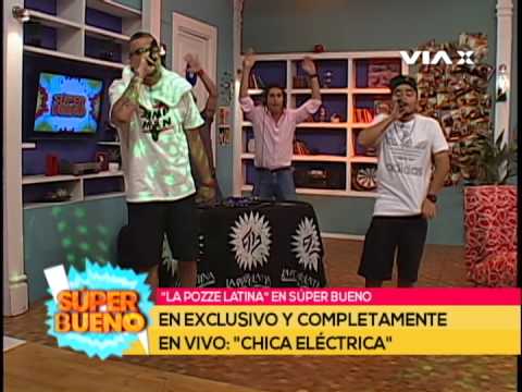 La Pozze Latina sings "Electric Girl" on Super Bueno / Via X
