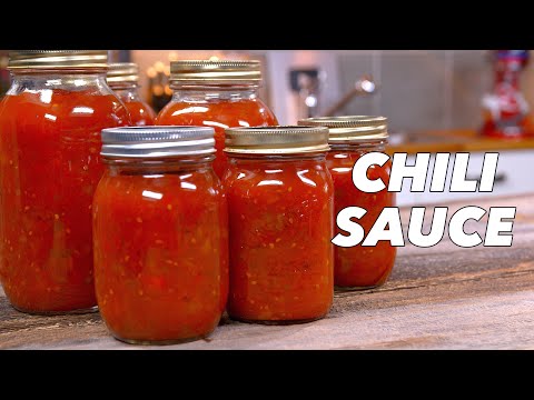 How To Make Gran's Chili Sauce - End Of Summer Sauce