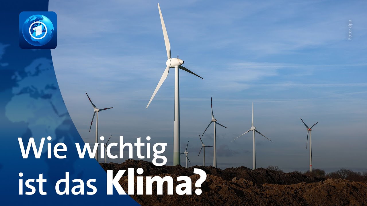 ARD-Deutschlandtrend: Wie wichtig ist den Menschen in Deutschland das Klima?