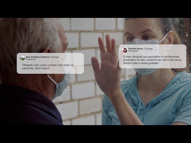 Um obrigado é o nosso abraço 2020 <br>Vídeo de agradecimento aos profissionais de saúde