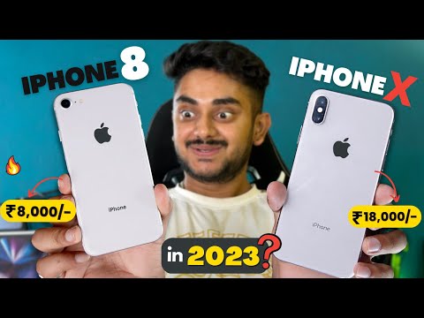 iPhone X & iPhone 8 in 2023🔥 - Should you Buy😱 Old & Refurbished iPhone