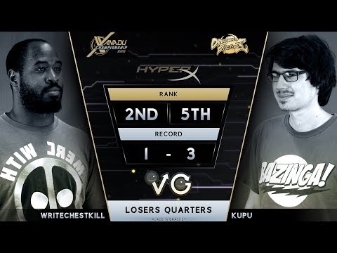 XCS FGC Finals DBFZ - WRITECHESTKILL Vs. Kupu - Dragon Ball FighterZ Losers Quarters