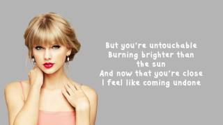 Taylor Swift | Untouchable - Lyrics