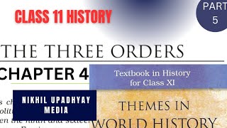 Class 11 - Chapter 4 THE THREE ORDERS (part 5) Social unrest and Political changes