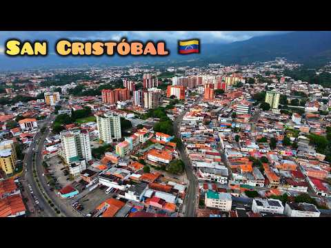 ​​El Táchira que tanto extrañas: Increíble vista aéreo sobre San Cristóbal #Venezuela 🇻🇪