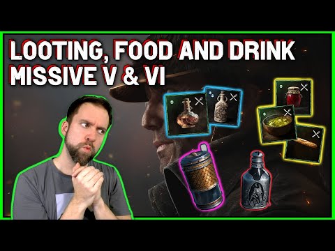 HUNGER NEWS - MISSIVE V and VI - Looting, Food & Drink - HUNGER - PODCAST
