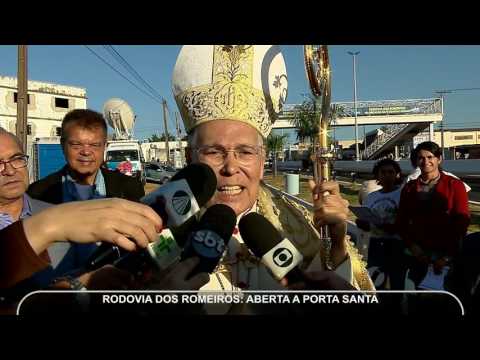 Abertura da Porta Santa na Rodovia dos Romeiros