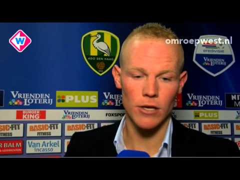 Reactie ADO-speler Tom Beugelsdijk na ADO Den Haag - RKC Waalwijk