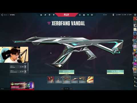 SEN TenZ reacts to valorant's new XEROFANG vandal
