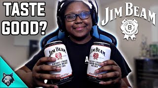 DOES IT TASTE GOOD | Jim Beam Kentucky Straight Bourbon Whiskey and Cola