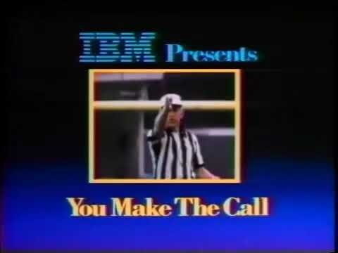 IBM Presents You Make The Call 1989 + IBM Watson Commercial