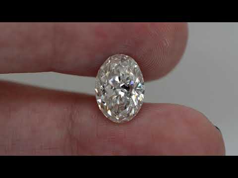 Loose Oval Cut Lab Grown Diamond 3.26 Carat H/VS2