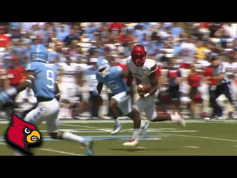 Must See Moment Flashback:  Louisville's Lamar Jackson Runs Through UNC's Defense in 2017