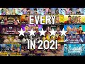 Every 5 Star Match In 2021