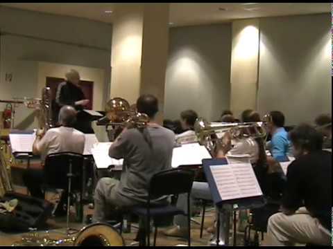 Bob Brookmeyer's New Art Orchestra Rehearsal Part 1