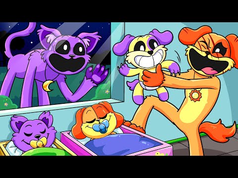 CATNAP & DOGDAY, but CUTE BABY?! Poppy Playtime Chapter 3 Animation