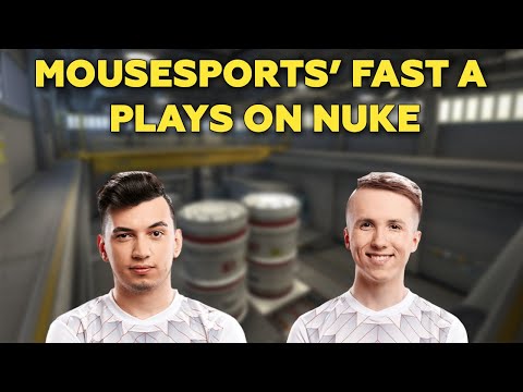 Mousesports' Fast A Plays on Nuke