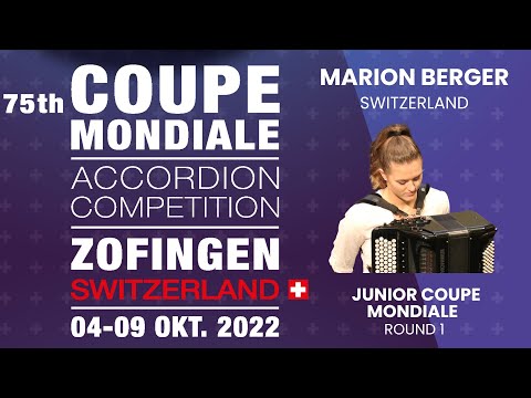 Marion Berger (Switzerland) - Junior Coupe Mondiale Round 1 - 75th Coupe Mondiale 2022