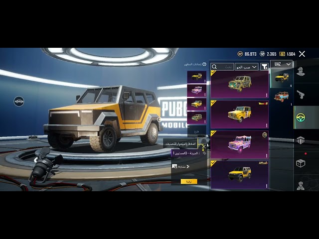 حساب ببجي  فخم Vip