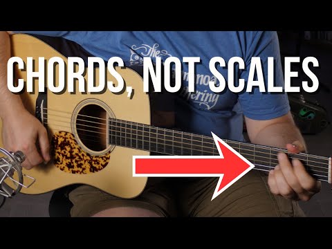 Solo with Chord Shapes // Bluegrass Guitar Lesson