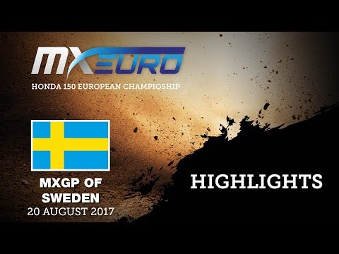 Honda EMX150 Race1 Highlights - MXGP of Sweden 2017