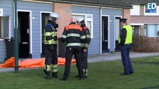 preview picture of video 'Vrouw overleden bij woningbrand Bergeijk'