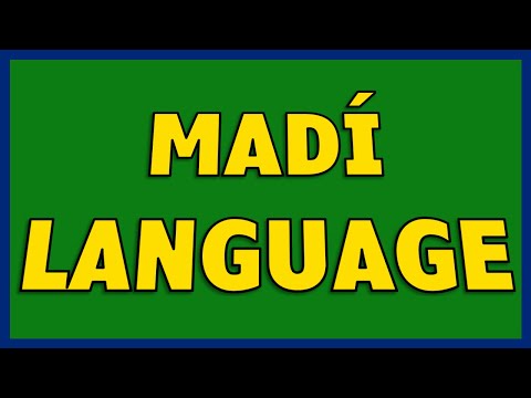The Madí Language