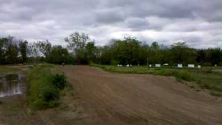 preview picture of video 'CRF150R Jump at Motocross Track'