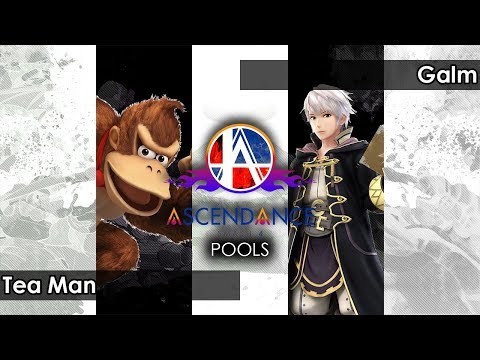 Smash 4: Tea Man (Donkey Kong) V Galm (Robin) - Ascendance 47 Tournament SSB4