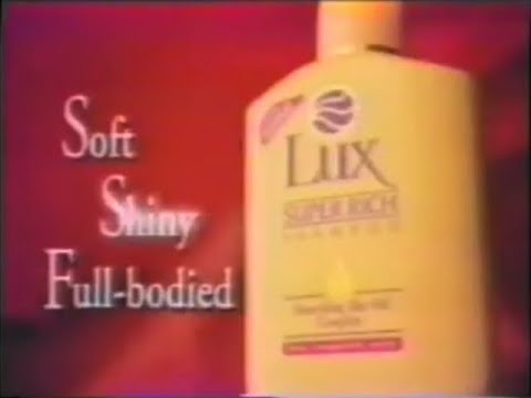 Lux Super Rich Shampoo with Nourishing Hot Oil Complex "Crown" 30s - Philippines, 1999