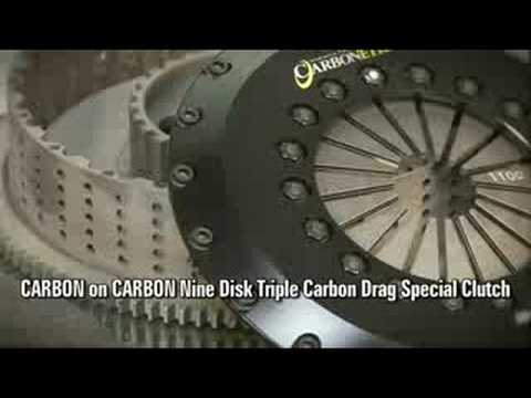 CARBON on CARBON Nine Disk Triple Carbon Drag Special Clutch