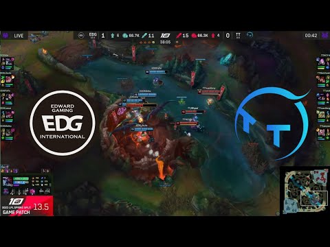EDG Vs TT Elder Drake is OP!!