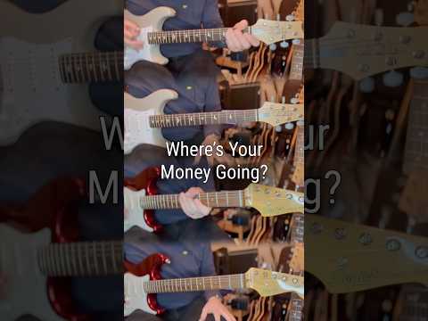 Electric Guitar and Amp: Expensive vs Cheap. Where’s your money going? #electricguitar #prs #squier